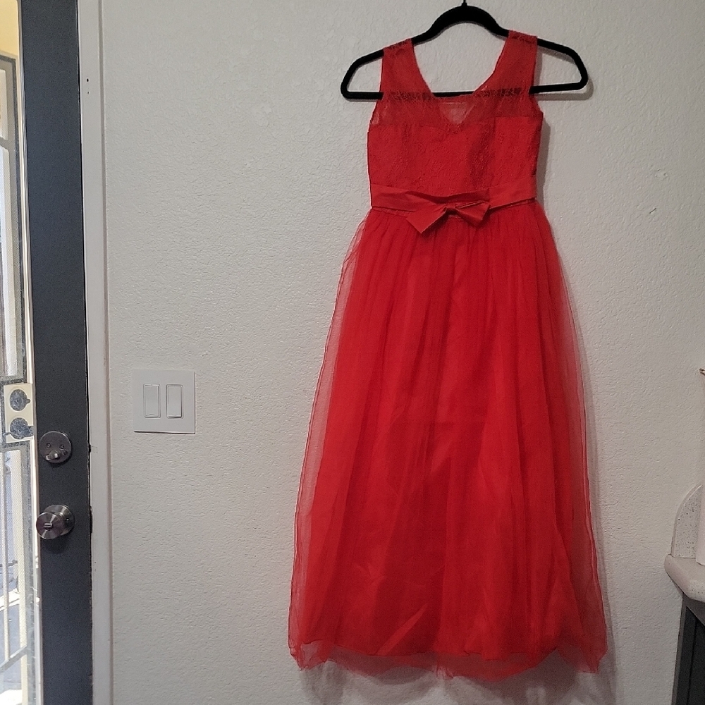 Charming Scarlet Kids Formal Dress